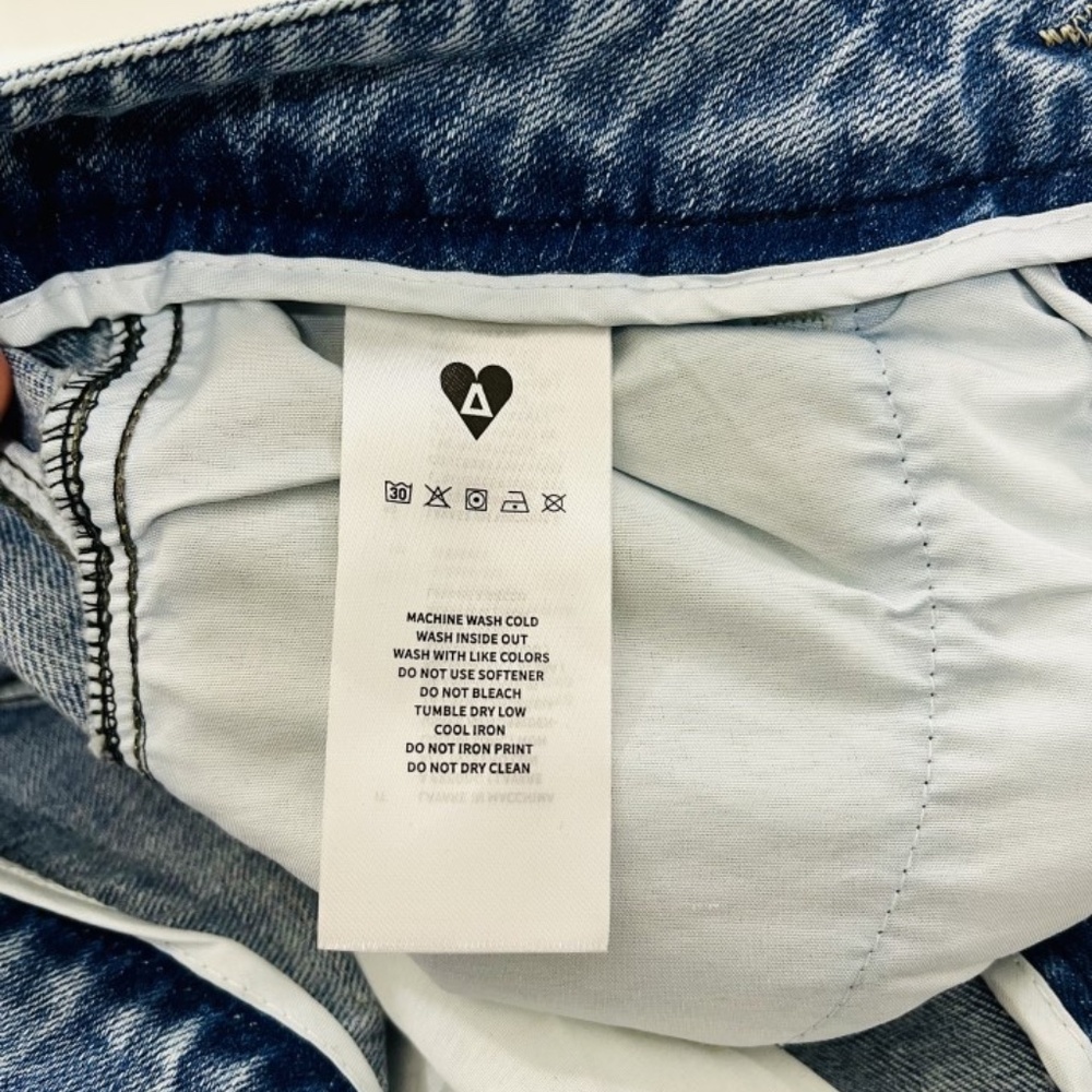NWT Elfric Eden Loose Baggy Wide Leg Jeans Size 25 - Picture 9 of 10